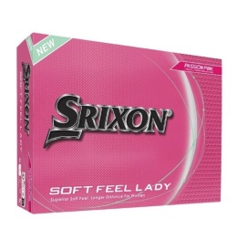 Piłki golfowe SRIXON Soft Feel9 Lady (różowe, 12 szt.), model 2025