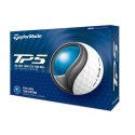 Białe piłki TaylorMade TP5 przeznaczone do gry w golfa