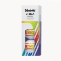 Piłki golfowe VOLVIK VISTA3 PRISM 360 (białe z paskami, stripe 360, 12 szt.)