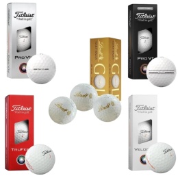 Słodki zestaw dla golfisty – gra i przyjemność TITLEIST (czekoladki + piłki golfowe)