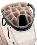 Torba golfowa Wilson Aurora (damska na wózek, cartbag) bezowo-biała