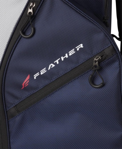 Torba golfowa Wilson Feather (na wózek, cartbag) granatowo-srebrna