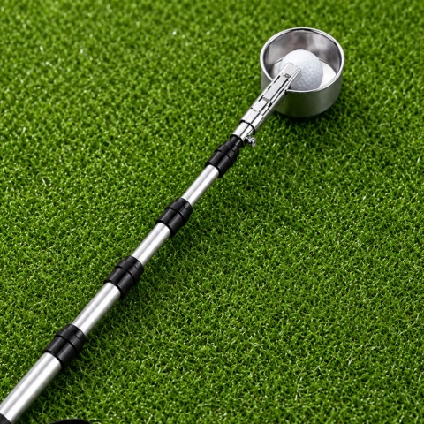 Wędka, podbierak teleskopowy do łowienia piłek golfowych, chwytak długość 3,6 m