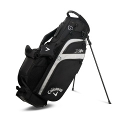 Zestaw kijów do golfa CALLAWAY XR-26 (12 kijów z torbą standbag/na nóżkach czarno-srebrna, szafty stalowe, regular, leworęczny)