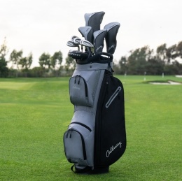 Zestaw kijów do golfa CALLAWAY REVA 26 BLACK/SILV (damski, 10 kijów z torbą cartbag, grafit set)