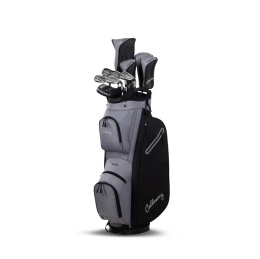 Zestaw kijów do golfa CALLAWAY REVA 26 BLACK/SILV (damski, 10 kijów z torbą cartbag, grafit set)