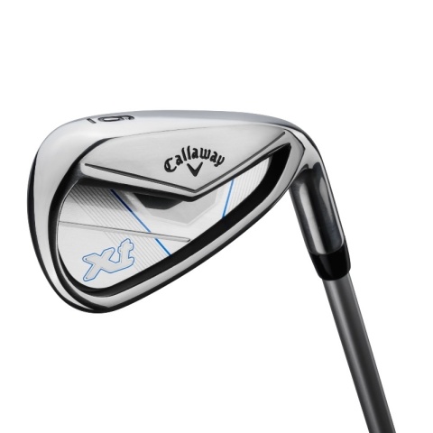 Zestaw kijów do golfa CALLAWAY XT dla juniorów 11-14 lat, 10 kijów z torbą na nóżkach, czarne, grafit set