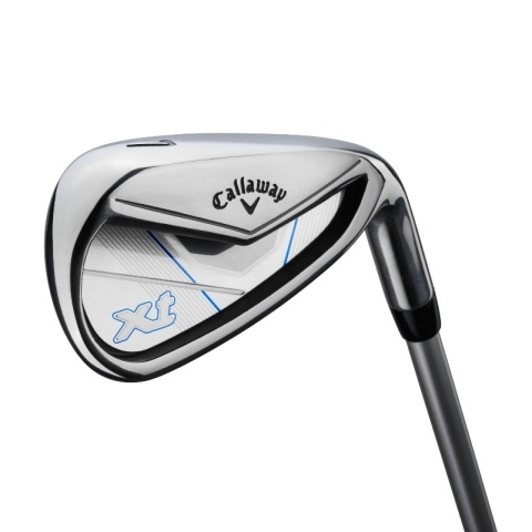 Zestaw kijów do golfa CALLAWAY XT dla juniorów 11-14 lat, 10 kijów z torbą na nóżkach, czarne, grafit set