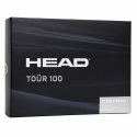 Białe piłki golfowe HEAD TOUR No.100, zestaw 12 sztuk.