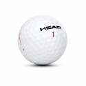 Piłki golfowe marki HEAD, model TOUR No.70, białe, 12 sztuk.