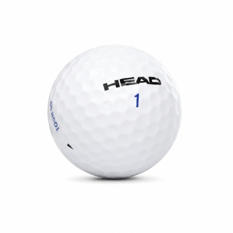 Piłki do golfa HEAD TOUR No.90 w kolorze białym, 12 sztuk.