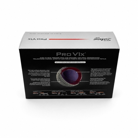 Titleist Pro V1x 2025 – białe piłki golfowe, 48 sztuk