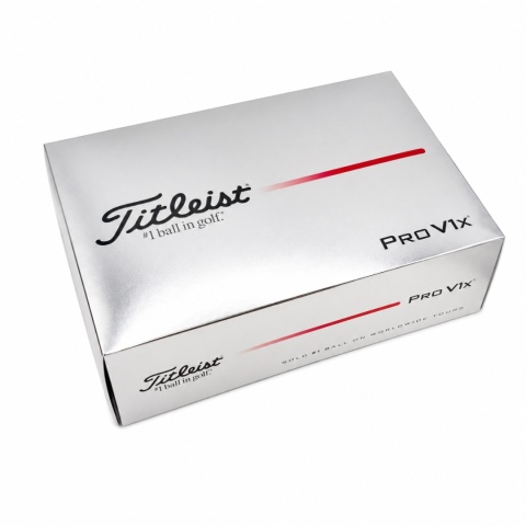 Piłki golfowe Titleist Pro V1x Big Box Limited 2025 – 48 sztuk, białe