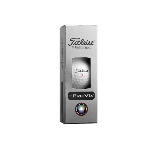 Titleist Pro V1x Left Dash 2025 – opakowanie 3 piłek