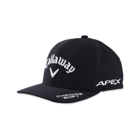 Callaway Tour Performance Pro Golf Cap, (Black, Apex Logo, Rogue)