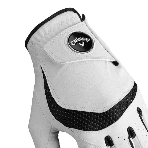 CALLAWAY SYNTECH MLH golf glove (white, size S)