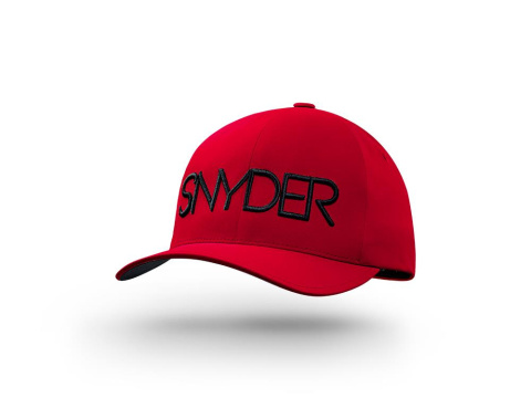 SNYDER Delta Red S/M golf cap, YUPOONG, FLEXFIT