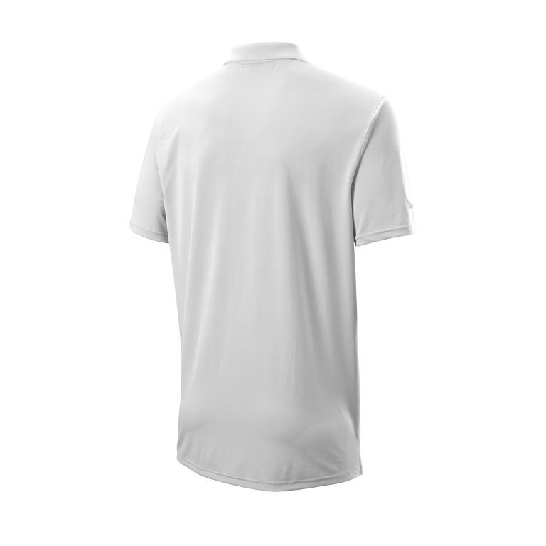 Koszulka golfowa Classic Polo Wilson Staff, (męska, biała, rozm. S)