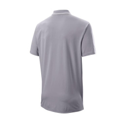 Wilson Staff Classic golf polo shirt, (men's, gray, size L)