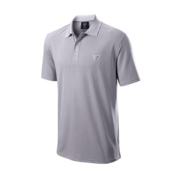 Wilson Staff Classic golf polo shirt, (men's, gray, size M)