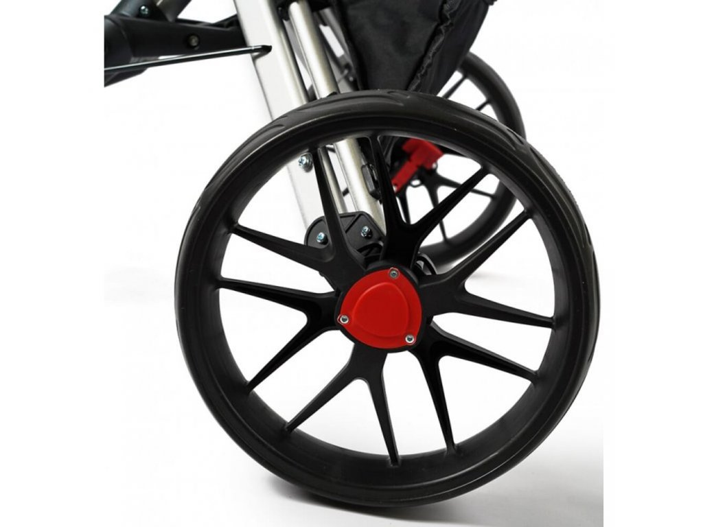 Manualny wózek golfowy SNIPER GOLF EZ-Fold, srebrny