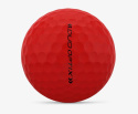 Matowe piłki golfowe WILSON STAFF DUO OPTIX (czerwone)