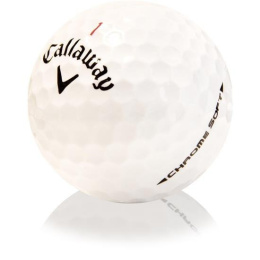 Piłki golfowe CALLAWAY CHROME SOFT (białe, 3 szt.)