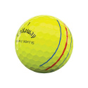 Piłki golfowe CALLAWAY ERC SOFT Triple Track (żółte)