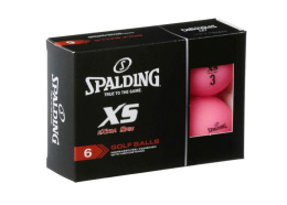 Piłki golfowe SPALDING XS (różowe, 6 szt.)