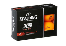 Piłki golfowe SPALDING XS (pomarańczowe, 6 szt.)