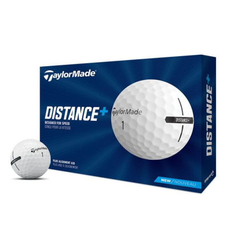 Piłki golfowe TAYLOR MADE Distance (białe, 12 szt.)
