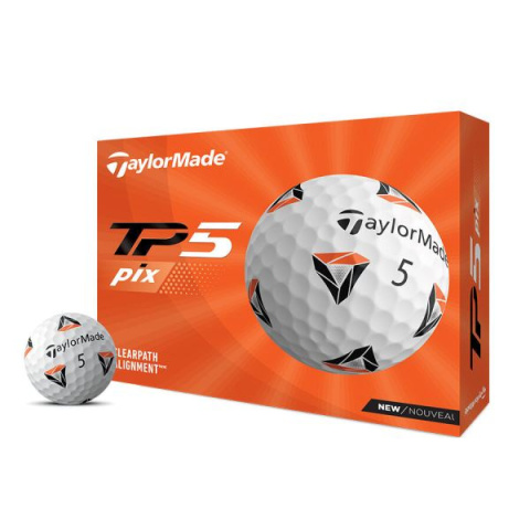 Piłki golfowe TAYLOR MADE TP5 Pix 2.0 (białe, 12 szt.)
