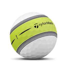 Piłki golfowe TAYLOR MADE Tour Response Stripe (białe, 3 szt.)
