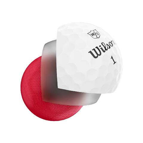 Piłki golfowe Wilson Staff TRIAD R (biały mat, 3 szt).