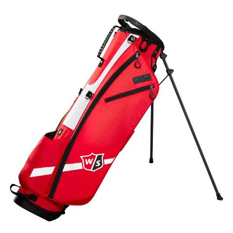 Wilson QS Quiver RED golf bag (very light, with legs), stand bag