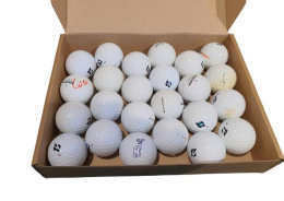 Lakeballs Bridgestone B330 i Bridgestone Tour B, używane piłki do golfa (24 szt) kat. B