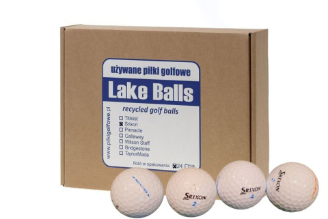 Lakeballs Srixon AD333, used golf balls, (24 pcs) category B