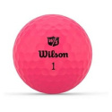 Matowe piłki golfowe WILSON STAFF DUO OPTIX (różowe)