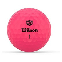 Piłki golfowe WILSON STAFF DUO OPTIX (różowy mat, 12 szt.)