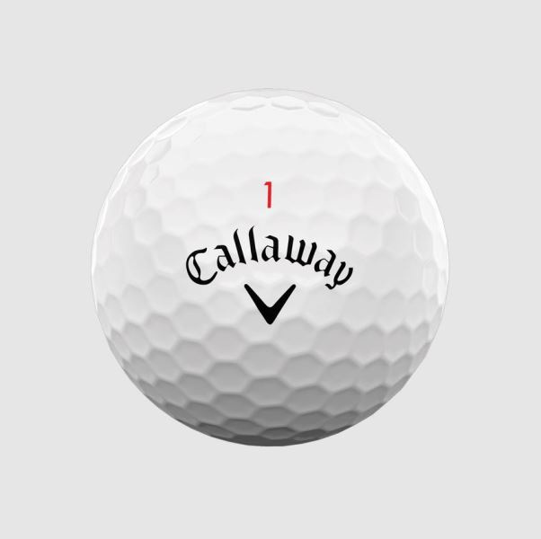 Piłki golfowe CALLAWAY CHROME SOFT (białe)