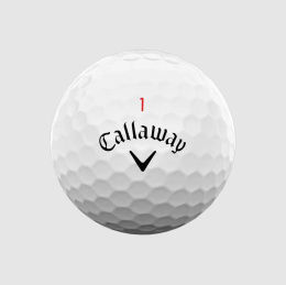 Piłki golfowe CALLAWAY CHROME SOFT X LS (białe, 3 szt)