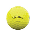 Piłki golfowe CALLAWAY CHROME SOFT X - Triple Track (jaskrawo żółte, 3 szt)