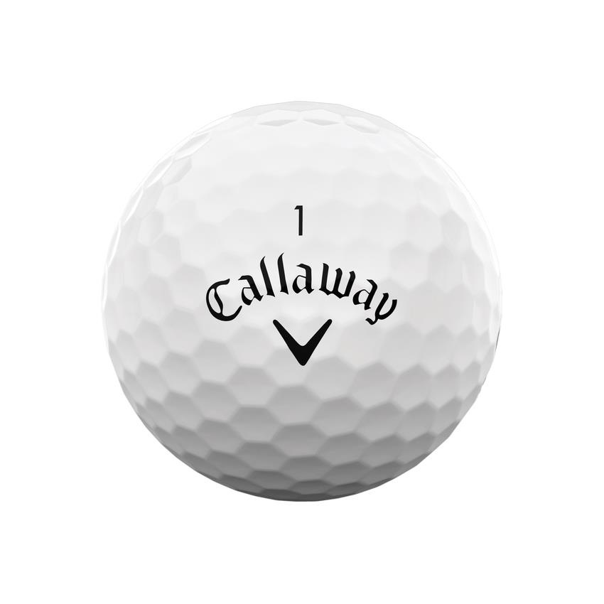 Piłki golfowe CALLAWAY SUPERSOFT 2023 (białe, 3 szt)