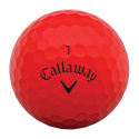 Piłki golfowe CALLAWAY SUPERSOFT 2023 (czerwony mat, 12 szt.)