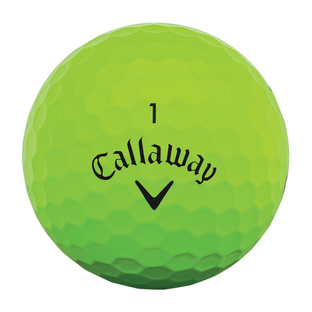 Piłki golfowe CALLAWAY SUPERSOFT 2023 (jasno zielony mat, 12 szt.)