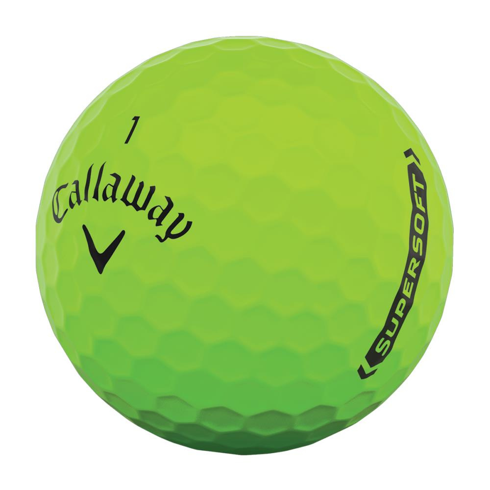 Piłki golfowe CALLAWAY SUPERSOFT 2023 (jasno zielony mat, 3 szt.)