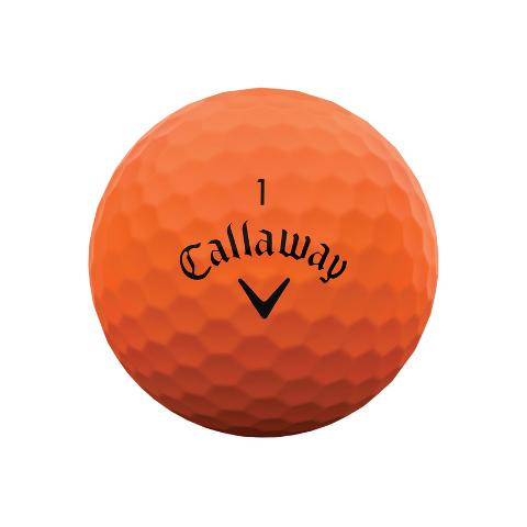 Piłki golfowe CALLAWAY SUPERSOFT 2023 (pomarańczowy mat, 12 szt)
