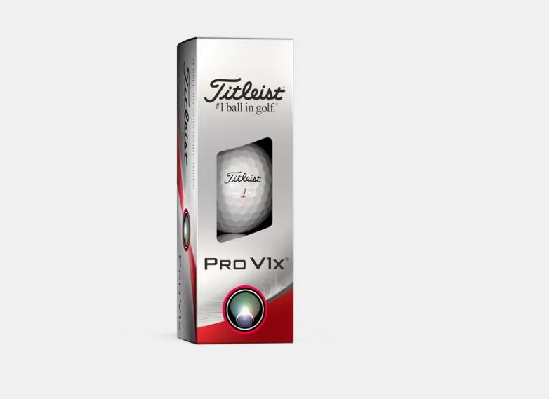 Piłki golfowe TITLEIST PRO V1x, model 2023 (białe, 12 szt.)