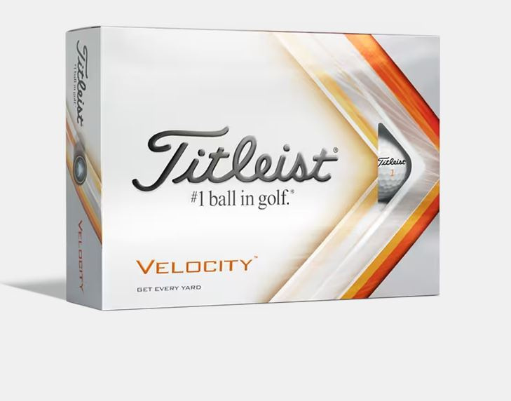 Piłki golfowe TITLEIST Velocity, model 2022 (12 szt., białe)