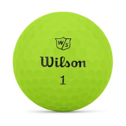 Piłki golfowe Wilson Staff Duo Soft (zielony mat, 3 szt.)